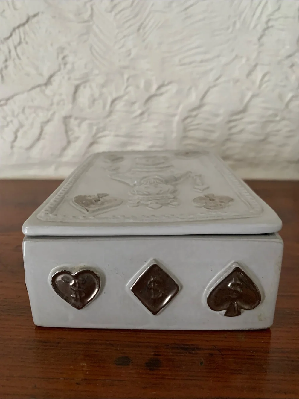Jonathan Adler ceramic playing card case